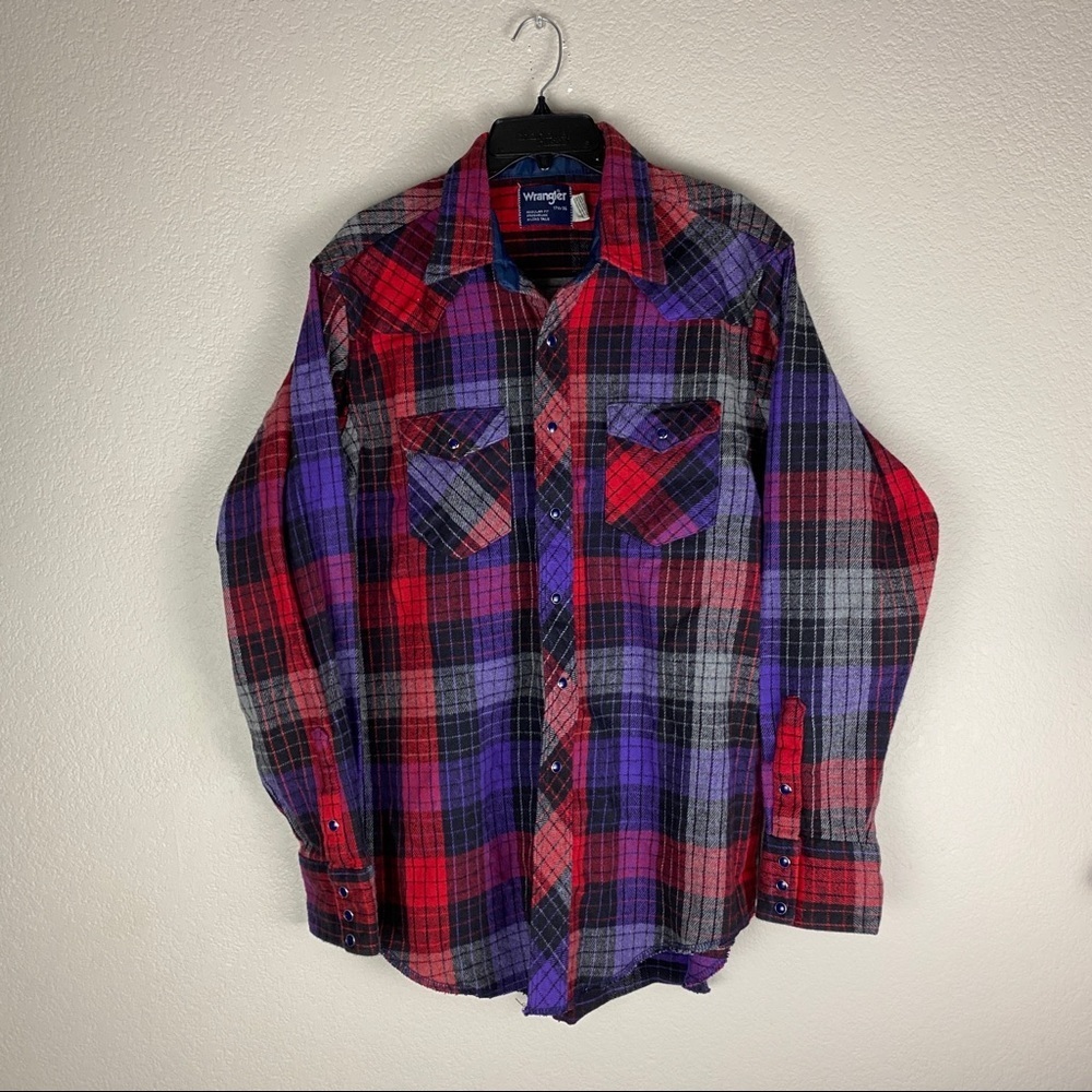 Wrangler Button Up Shirt X Long Tails